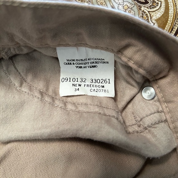 3 Pairs of pants Like New Tan, Black and Beige - Picture 5 of 11